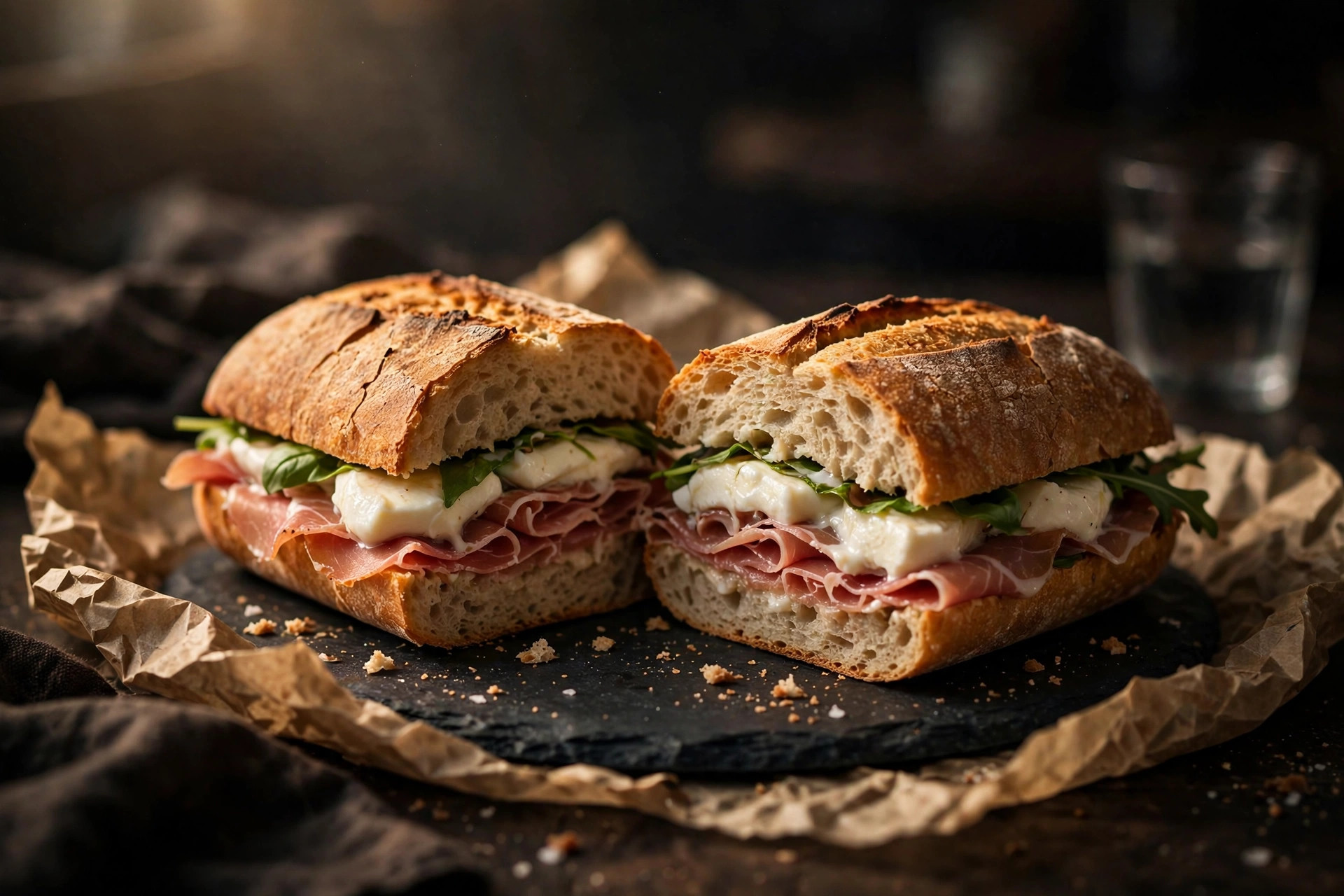 Panini at Zibetto Espresso Bar